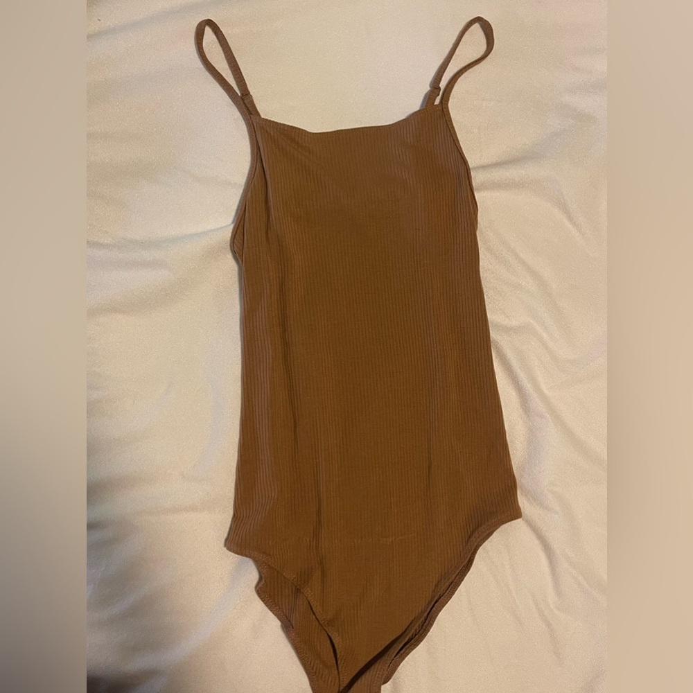 Tan bodysuit
